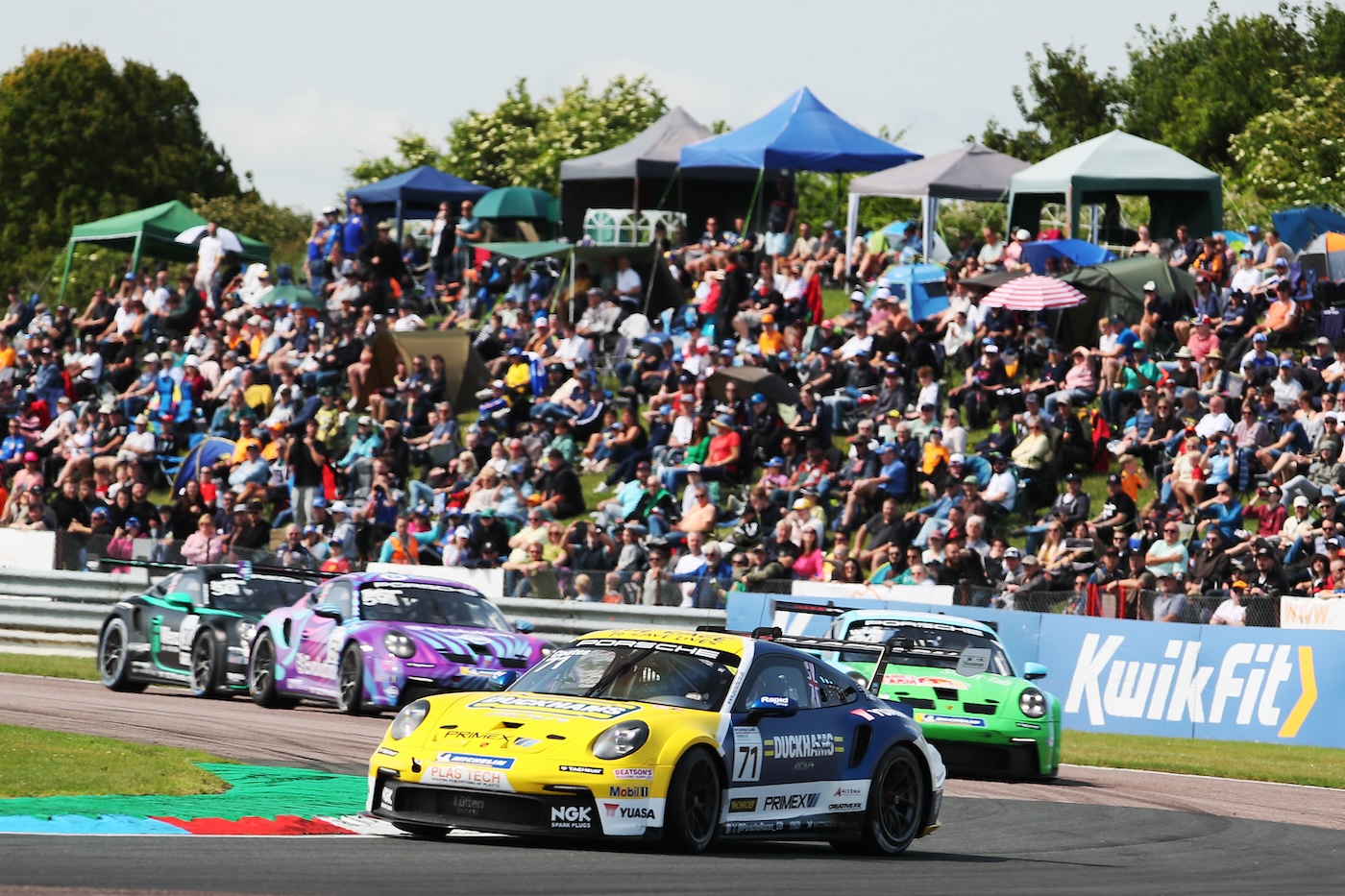 Croft homecoming for Coates as Duckhams Yuasa Racing returns to Porsche action